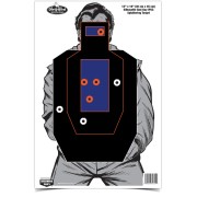 BIRCHWOOD CASEY Мишень Dirty Bird® 12 x 18" Bad Guy IPSC Target