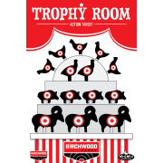 BIRCHWOOD CASEY Мишень 12 x 18" Trophy Room Dirty Bird Target