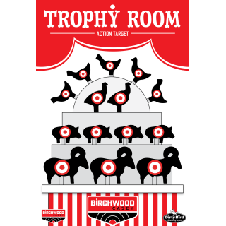 BIRCHWOOD CASEY Мишень 12 x 18" Trophy Room Dirty Bird Target BIRCHWOOD CASEY Мишень 12 x 18" Trophy Room Dirty Bird Target