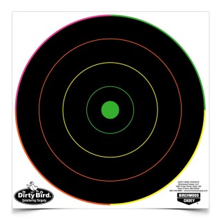 BIRCHWOOD CASEY Мишень Dirty Bird® Multi-Color Bull's-Eye Target — 8" BIRCHWOOD CASEY Мишень Dirty Bird® Multi-Color Bull's-Eye Target — 8"