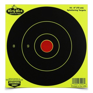 BIRCHWOOD CASEY Мишень Dirty Bird® Yellow Round Target — 6" BIRCHWOOD CASEY Мишень Dirty Bird® Yellow Round Target — 6"