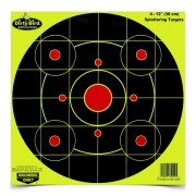 BIRCHWOOD CASEY Мишень Dirty Bird® Yellow Round Sight-In Target — 12"