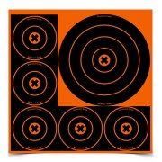 BIRCHWOOD CASEY Мишень Big Burst™ 8 & 4" Bull's-Eye Target