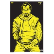 BIRCHWOOD CASEY Мишень Eze-Scorer™ 23 x 35" Bad Guy