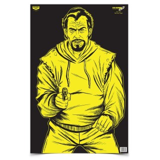 BIRCHWOOD CASEY Мишень Eze-Scorer™ 23 x 35" Bad Guy BIRCHWOOD CASEY Мишень Eze-Scorer™ 23 x 35" Bad Guy