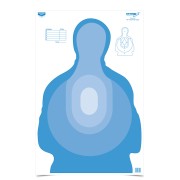 BIRCHWOOD CASEY Мишень Eze-Scorer™ 23 x 35" BC Transitional Blue — 100 мишеней