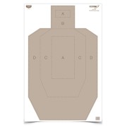 BIRCHWOOD CASEY Мишень Eze-Scorer™ 23 x 35" IPSC Practice Target