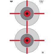 BIRCHWOOD CASEY Мишень Eze-Scorer™ 23 x 35" Double Bull's-Eye — 100 мишеней