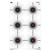 BIRCHWOOD CASEY Мишень Eze-Scorer™ 23 x 35" Multiple Bull's-Eye Target
