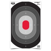 BIRCHWOOD CASEY Мишень Eze-Scorer™ 23 x 35" Silhouette Oval Target