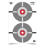 BIRCHWOOD CASEY Мишень Eze-Scorer™ 12 x 18" Double Bull's-Eye Target