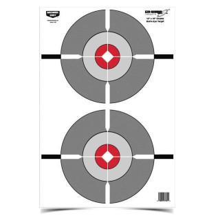 BIRCHWOOD CASEY Мишень Eze-Scorer™ 12 x 18" Double Bull's-Eye Target BIRCHWOOD CASEY Мишень Eze-Scorer™ 12 x 18" Double Bull's-Eye Target