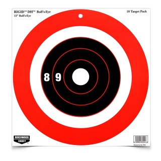 BIRCHWOOD CASEY Мишень Rigid™ Bull's-Eye DH™ Targets — 12" BIRCHWOOD CASEY Мишень Rigid™ Bull's-Eye DH™ Targets — 12"