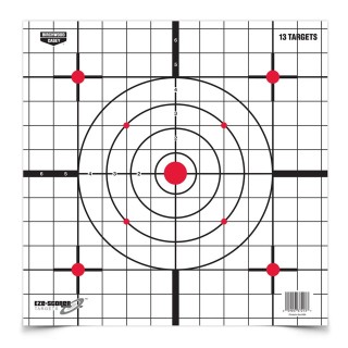 BIRCHWOOD CASEY Мишень Eze-Scorer™ Sight-In Paper Target — 12" BIRCHWOOD CASEY Мишень Eze-Scorer™ Sight-In Paper Target — 12"