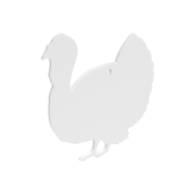 BIRCHWOOD CASEY Мишень AR500 3/8" Silhouette — 1 монтажное отверстие