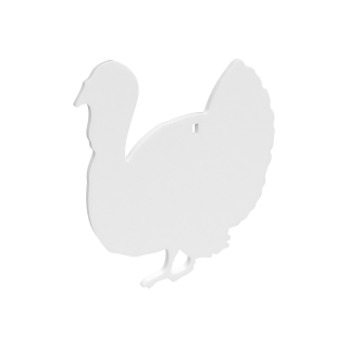 BIRCHWOOD CASEY Мишень AR500 3/8" Silhouette — 1 монтажное отверстие BIRCHWOOD CASEY Мишень AR500 3/8" Silhouette — 1 монтажное отверстие