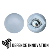 DEFENSE INNOVATION Сферические боеприпасы 43 cal Max Power High Performance Heavy Duty Steel Core Defense Projectile Ammo