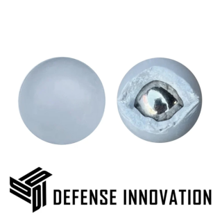 DEFENSE INNOVATION Сферические боеприпасы 43 cal Max Power High Performance Heavy Duty Steel Core Defense Projectile Ammo DEFENSE INNOVATION Сферические боеприпасы 43 cal Max Power High Performance Heavy Duty Steel Core Defense Projectile Ammo