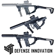 DEFENSE INNOVATION Тактический комплект корпуса PDW Pistelle X-68 Carbine Body + Folding Butttstock + Magazine Holder