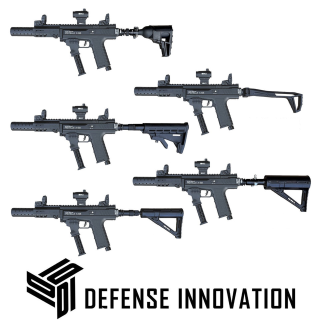 DEFENSE INNOVATION Ультракомпактный тактический комплект Max Power Gen2 Pistelle X-68 Defender Jail Break Carbine 75 - 100 Joules DEFENSE INNOVATION Ультракомпактный тактический комплект Max Power Gen2 Pistelle X-68 Defender Jail Break Carbine 75 - 100 Joules
