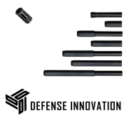 DEFENSE INNOVATION Ствол и глушитель Stainless Steel Max Power 50+ Joules Pistelle X-68 Barrel And Suppressor Combo Kit — M4 Muzzle