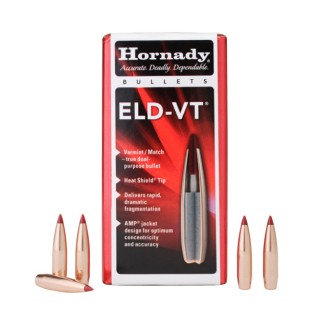 HORNADY Пули ELD-VT Bullets Polymer Tip HORNADY Пули ELD-VT Bullets Polymer Tip