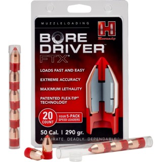 HORNADY Подкалиберные пули Bore Driver FTX Muzzleloader Bullets HORNADY Подкалиберные пули Bore Driver FTX Muzzleloader Bullets