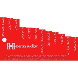 HORNADY Универсальный измеритель длинны для триммера Universal Trim Length Gauge HORNADY Универсальный измеритель длинны для триммера Universal Trim Length Gauge