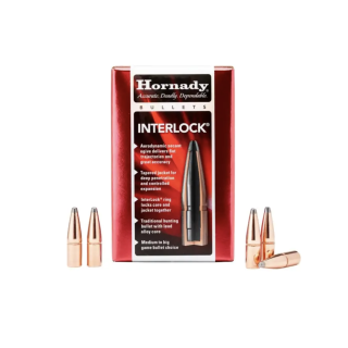 HORNADY Пули InterLock® FP Bullets Flat Nose HORNADY Пули InterLock® FP Bullets Flat Nose