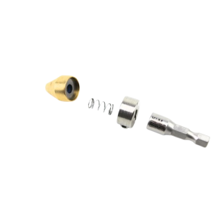 K&M PRECISION Сменный приводной шток, конус и стопор Drive Stem / Cone / Stop for Flash Hole Uniformer - Powered K&M PRECISION Сменный приводной шток, конус и стопор Drive Stem / Cone / Stop for Flash Hole Uniformer - Powered