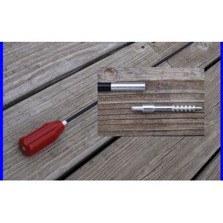 J DEWEY RODS Шомпол Coated Eliminator Cleaning Rod – 44" J DEWEY RODS Шомпол Coated Eliminator Cleaning Rod – 44"