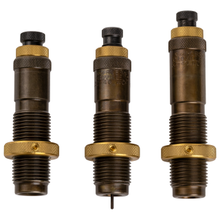 RCBS Набор матриц Cowboy Dies 3-Die Full-Length Set — английские калибры RCBS Набор матриц Cowboy Dies 3-Die Full-Length Set — английские калибры