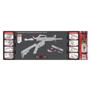REAL AVID Набор для чистки Master Cleaning Station® – AR15 REAL AVID Набор для чистки Master Cleaning Station® – AR15