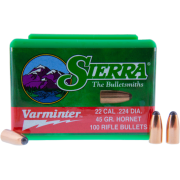 SIERRA BULLETS Пули 22 Cal. Hornet Varminter — 100 штук