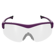 SSP EYEWEAR Очки для стрельбы Methow Single HD Lens + Purple Frame + XHD Case