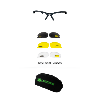 SSP EYEWEAR Комплект лиз с оправой Top Focal - Front Sight Kit - Frame & 3 Top Focal Lenses SSP EYEWEAR Комплект лиз с оправой Top Focal - Front Sight Kit - Frame & 3 Top Focal Lenses
