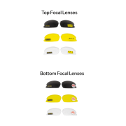 SSP EYEWEAR Комплект лиз с оправой Top Focal Ultra Kit - Frame & 3 Top + 3 Bottom Focal Lenses