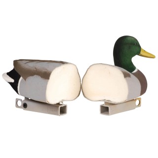 TANGLEFREE Флокированные чучела крякв с наполнителем Migration Mallard Combo Pack - Flocked Head & Tail — 6 штук TANGLEFREE Флокированные чучела крякв с наполнителем Migration Mallard Combo Pack - Flocked Head & Tail — 6 штук
