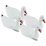 TANGLEFREE Чучела снежных гусей Snow Goose Floater — 4 штуки