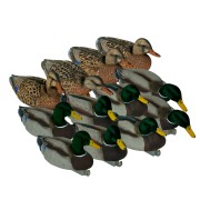 TANGLEFREE Чучела крякв Flight Flocked Mallard Combo Pack  — 12 штук