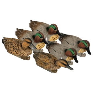 TANGLEFREE Чучела чирков-клоктунов Flight Green Wing Teal — 6 штук TANGLEFREE Чучела чирков-клоктунов Flight Green Wing Teal — 6 штук