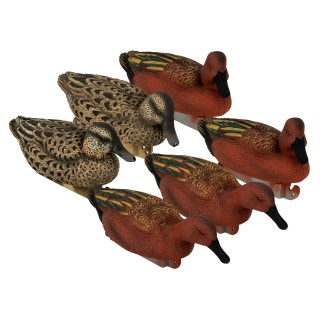 TANGLEFREE Чучела коричной чернети Flight Cinnamon Teal — 6 штук TANGLEFREE Чучела коричной чернети Flight Cinnamon Teal — 6 штук