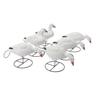 TANGLEFREE Чучела снежных гусей Flight Series Full Body Snow Goose Decoy Combo — 6 штук TANGLEFREE Чучела снежных гусей Flight Series Full Body Snow Goose Decoy Combo — 6 штук