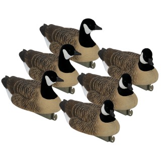 TANGLEFREE Флокированные чучела мелкотелых канадских гусей Flight Lesser Canada Floater Decoys — 6 штук TANGLEFREE Флокированные чучела мелкотелых канадских гусей Flight Lesser Canada Floater Decoys — 6 штук