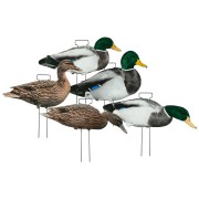 TANGLEFREE Флокированные чучела крякв Fully Flocked Mallard Skinny Decoys — 12 штук