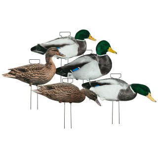TANGLEFREE Флокированные чучела крякв Fully Flocked Mallard Skinny Decoys — 12 штук TANGLEFREE Флокированные чучела крякв Fully Flocked Mallard Skinny Decoys — 12 штук