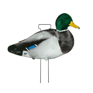 TANGLEFREE Флокированные чучела крякв Fully Flocked Mallard Skinny Decoys — 12 штук TANGLEFREE Флокированные чучела крякв Fully Flocked Mallard Skinny Decoys — 12 штук