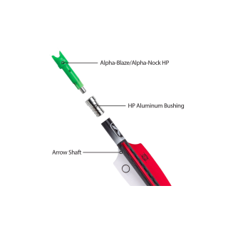 TENPOINT Втулка Alpha-Nock HP Aluminum Bushing TENPOINT Втулка Alpha-Nock HP Aluminum Bushing
