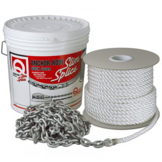 QUICK Якорный трос Anchor Rode Rope and Chain 20' 7mm QUICK Якорный трос Anchor Rode Rope and Chain 20' 7mm