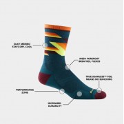 DARN TOUGH SOCKS Носки для бега Men's Bolt Micro Crew Ultra-Lightweight Running Sock